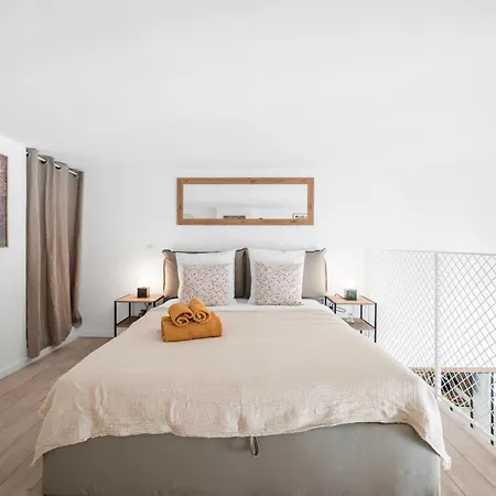 Appartement Carla, Charming Duplex In The Heart Of The Center, Ac *